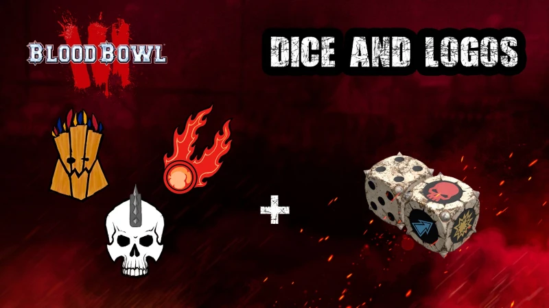 Blood Bowl 3 - Dice and Team Logos Pack
