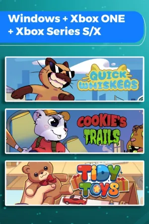 Quick Whiskers + Cookie's Trails +Tidy Toys (Bundle)