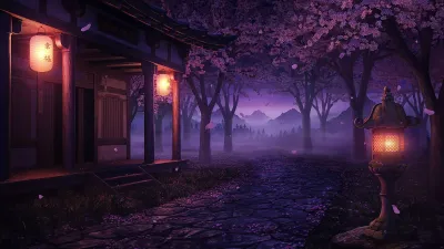 AAA Dynamic Scenes - Sakura Garden Dynamic Scene — скриншот 1
