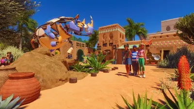 Planet Zoo: набор «Африка» — скриншот 3