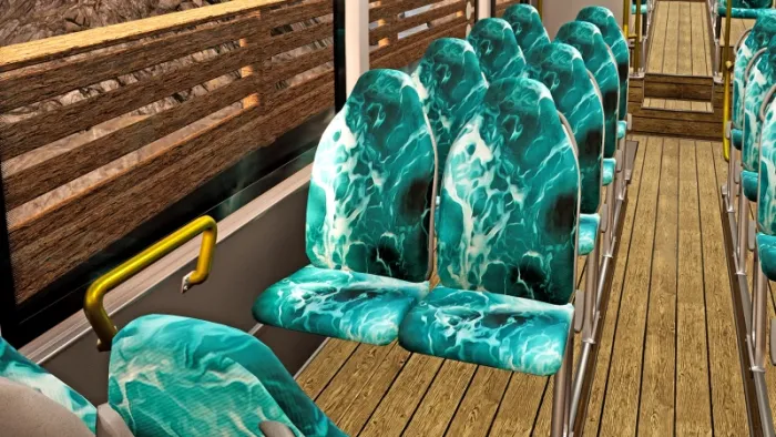 Bus Simulator 21 Next Stop - Protect Nature Interior Pack — скриншот 3