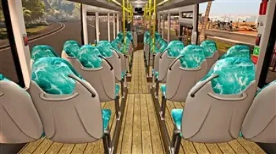 Bus Simulator 21 Next Stop - Protect Nature Interior Pack — скриншот 10