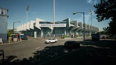 Fernbus Coach Simulator - Football Team Bus — скриншот 1