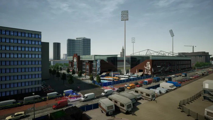 Fernbus Coach Simulator - Football Team Bus — скриншот 4