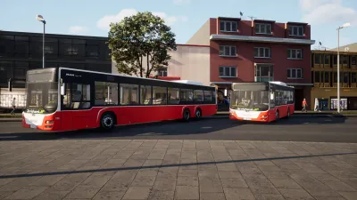 CTS 2026 - Bus DLC: MAN Lion's City A26 & A47 - City Transport Simulator Bus & Tram — скриншот 1