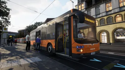 CTS 2026 - Bus DLC: MAN Lion's City A26 & A47 - City Transport Simulator Bus & Tram — скриншот 10