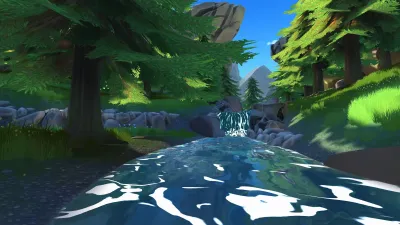 Golf With Your Friends - Peaceful Pines Course — скриншот 6