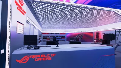 PC Building Simulator Republic of Gamers Workshop — скриншот 2