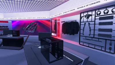 PC Building Simulator Republic of Gamers Workshop — скриншот 3