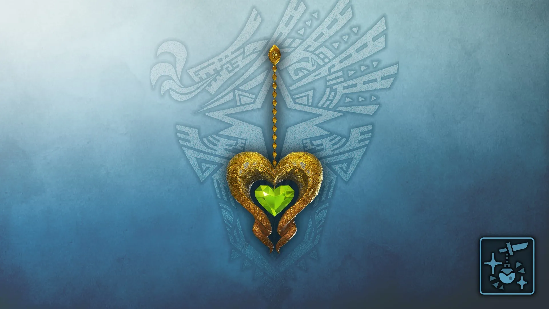 Кулон: изумрудное сердце кулве