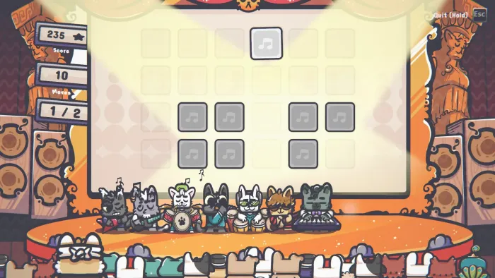 Musical Memory: Cats Matching Band — скриншот 4