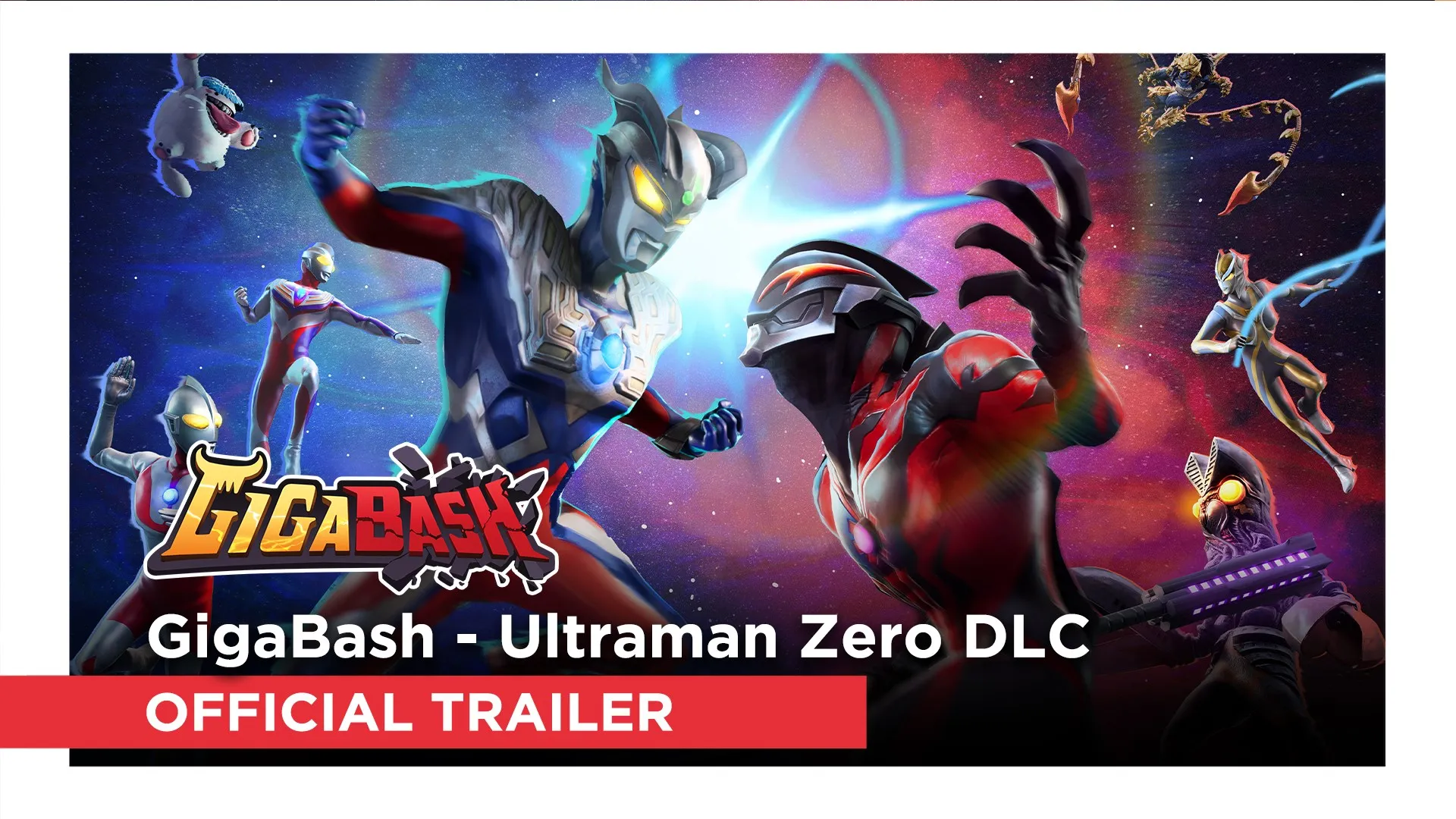 GigaBash - Ultraman Zero DLC — трейлер
