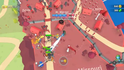 Fight For America: Ice Guns DLC — скриншот 4