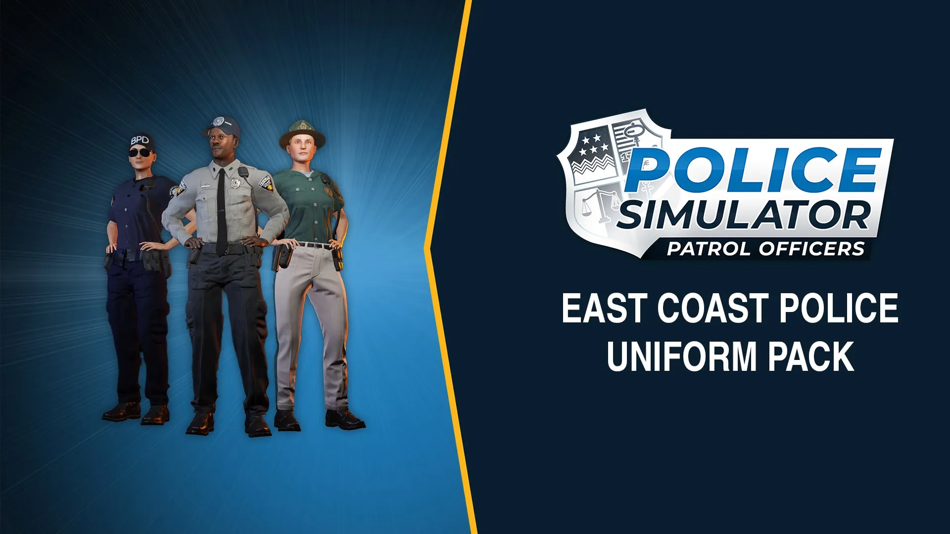 Police Simulator: Patrol Officers: East Coast Police Uniform Pack