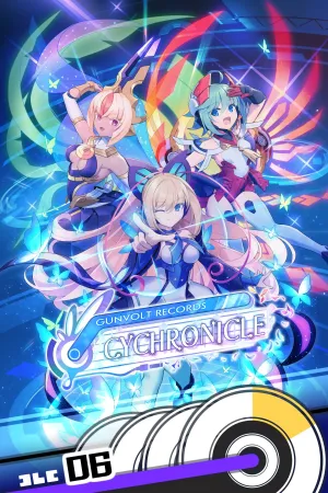 GUNVOLT RECORDS Cychronicle Song Pack 6 Lumen & Luxia: "Nebulous Clock","Iolite","Paradox Stage","Afsān"