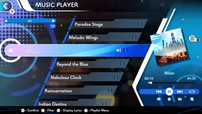 GUNVOLT RECORDS Cychronicle Song Pack 6 Lumen & Luxia: "Nebulous Clock","Iolite","Paradox Stage","Afsān" — скриншот 2