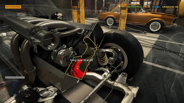 Car Mechanic Simulator 2021 - Mercedes Remastered DLC — скриншот 9