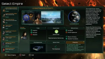 Stellaris: Humanoids Species Pack — скриншот 3