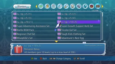 Tales of Graces™f Remastered - Lv. Up+10 (2) — скриншот 1