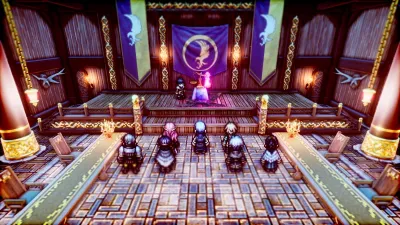 TRIANGLE STRATEGY — скриншот 2