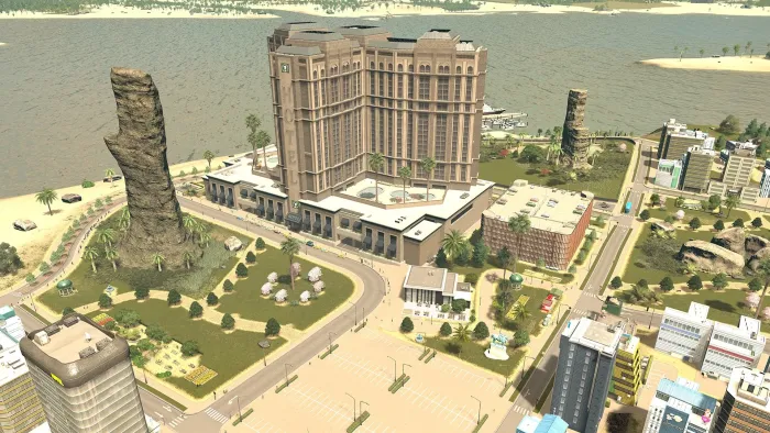Cities: Skylines - Hotels & Retreats — скриншот 3