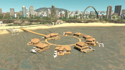 Cities: Skylines - Hotels & Retreats — скриншот 5