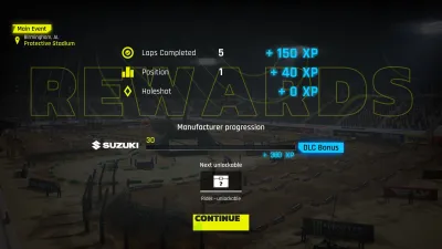 Monster Energy Supercross 25 - Experience Multiplier — скриншот 1