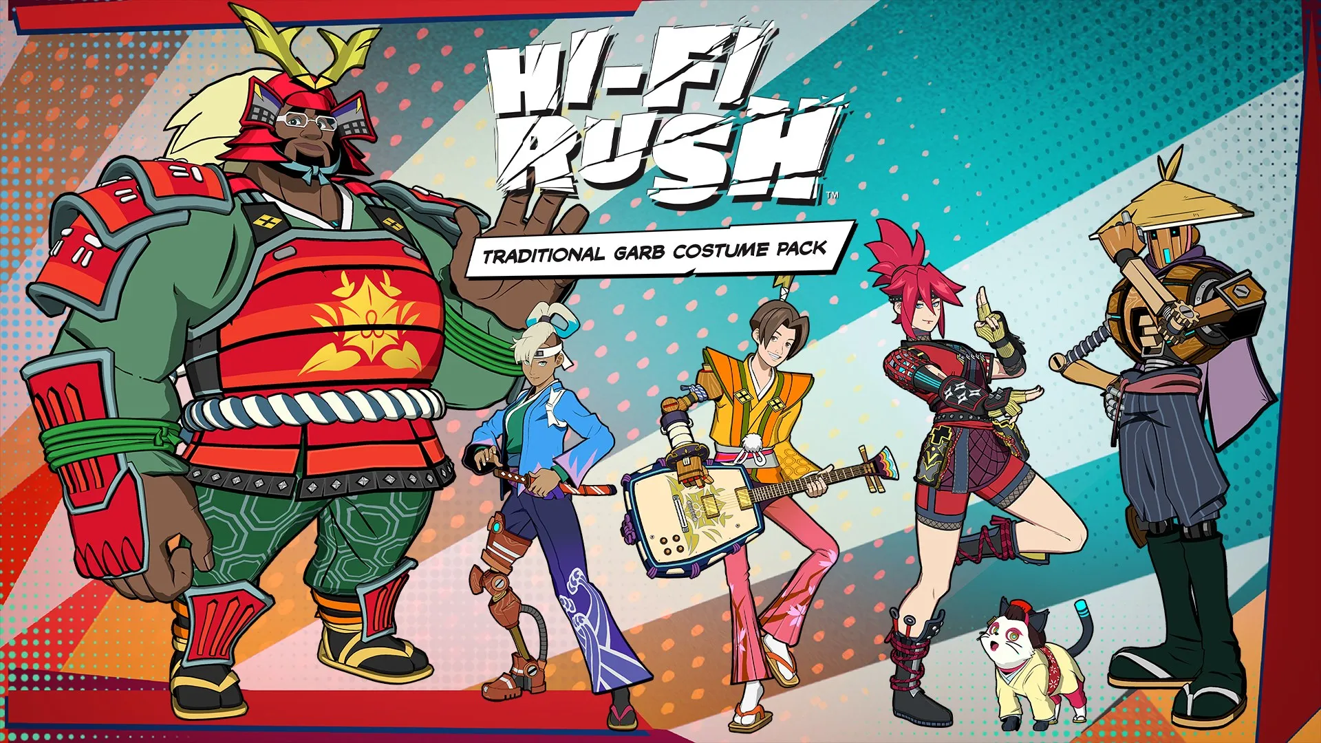 Hi-Fi RUSH: Traditional Garb Costume Pack