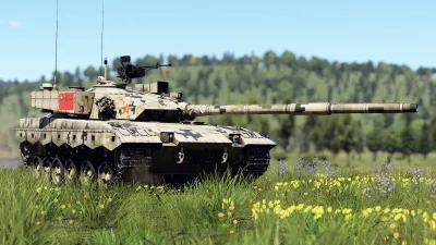 War Thunder - Комплект ZTZ96B — скриншот 5