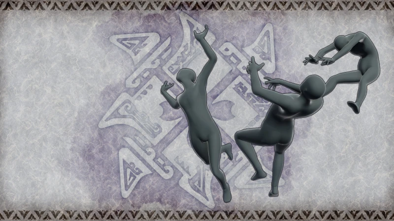 Набор поз "Рана"