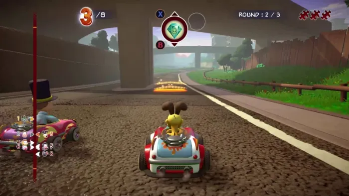 Garfield Kart Furious Racing — скриншот 3