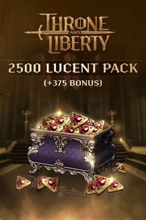2,500 Lucent Pack (+375 Bonus) - Throne and Liberty