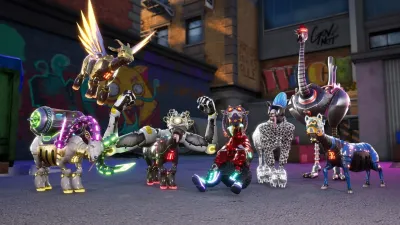 Goat Simulator 3 – Buck to the Future Pack — скриншот 1