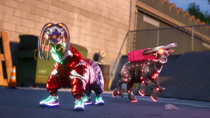 Goat Simulator 3 – Buck to the Future Pack — скриншот 4
