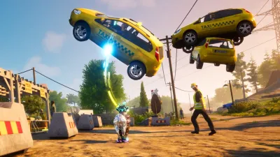 Goat Simulator 3 – Buck to the Future Pack — скриншот 5