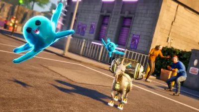 Goat Simulator 3 – Buck to the Future Pack — скриншот 6