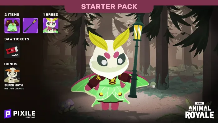 Super Animal Royale - Super Natural Starter Pack — скриншот 1