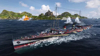 World of Warships: Legends — Охотник — скриншот 1