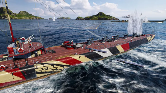 World of Warships: Legends — Охотник — скриншот 3