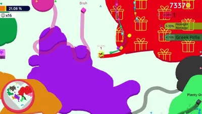 Paper io 2: Christmas DLC — скриншот 1