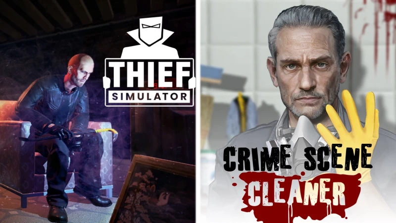 Crime Scene Cleaner & Thief Simulator