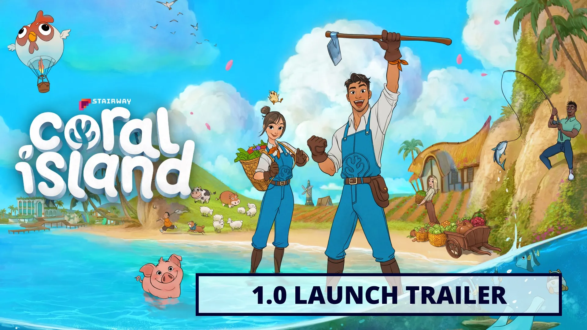 Coral Island (Game Preview) — трейлер