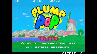Arcade Archives 2 PLUMP POP — скриншот 1