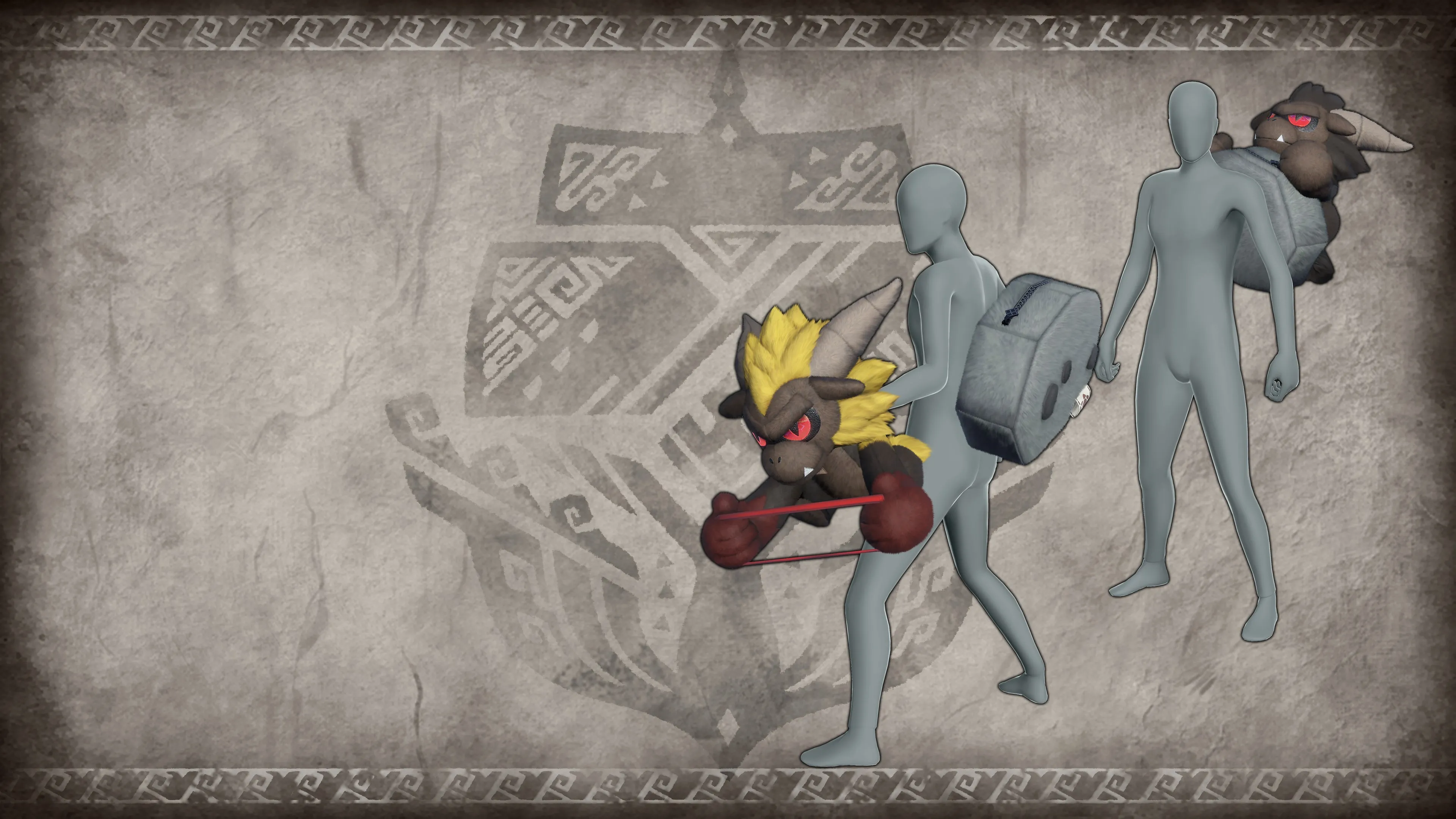 Многослойное оружие охотника «Набитый Раянг» (лук)