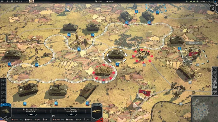 Panzer Corps 2: Frontlines - Westwall — скриншот 4