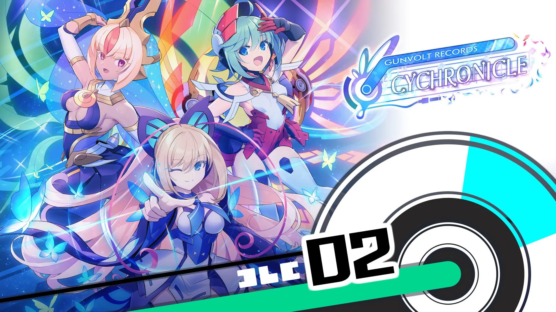 GUNVOLT RECORDS Cychronicle Song Pack 2 Lumen: "Pain From the Past","Stratosphere","Struggling to Dream","Twilight Skyline"