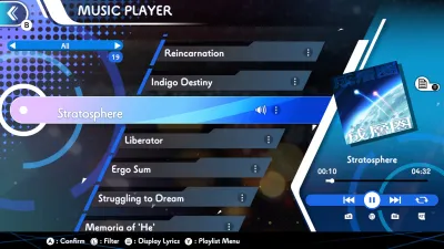 GUNVOLT RECORDS Cychronicle Song Pack 2 Lumen: "Pain From the Past","Stratosphere","Struggling to Dream","Twilight Skyline" — скриншот 1