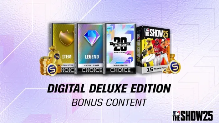 Дополнительный контент Digital Deluxe для MLB® The Show™ 25 — скриншот 1