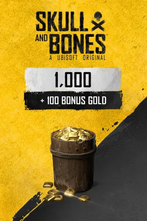 1100 золотых монет Skull and Bones