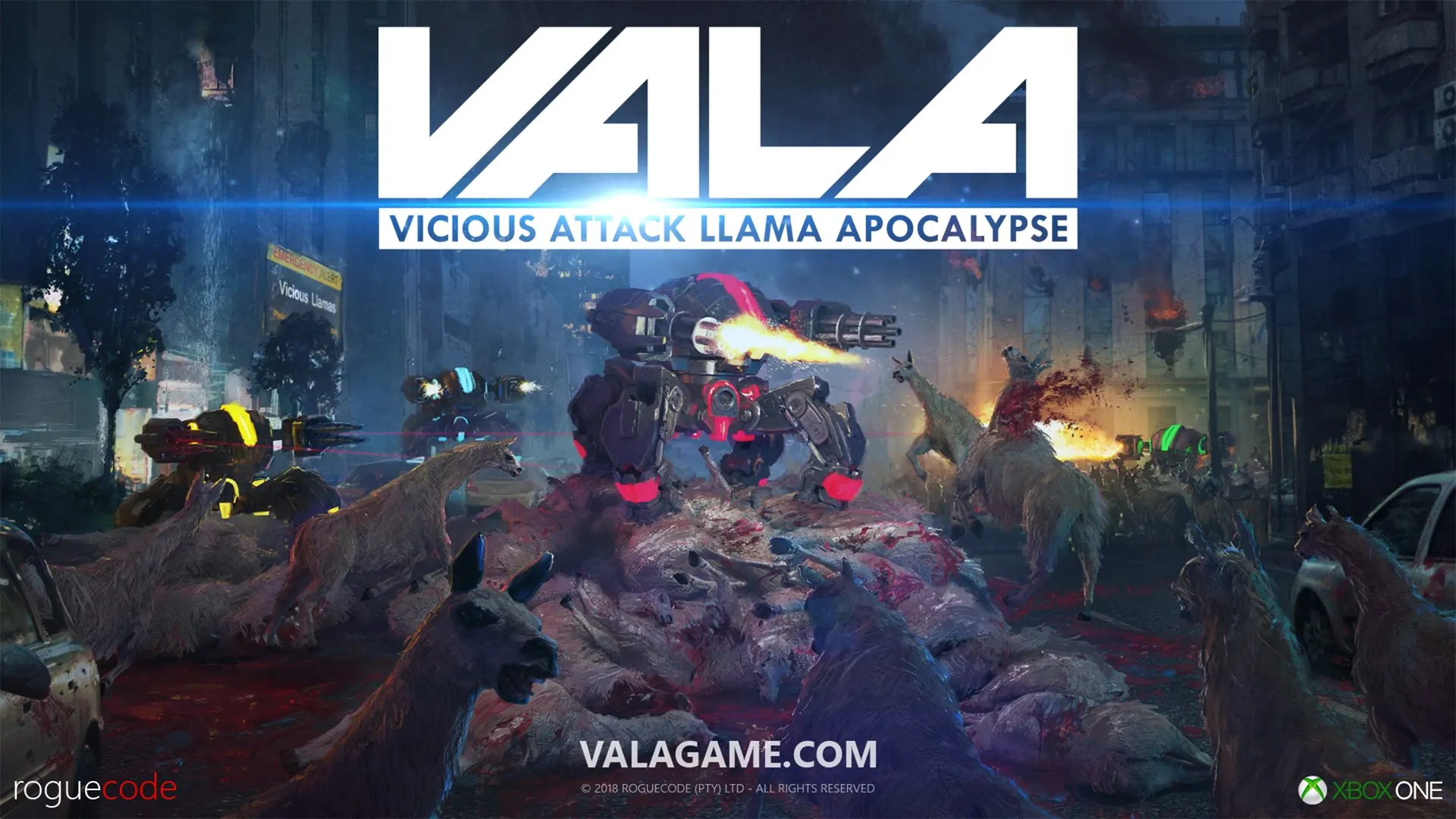 Vicious Attack Llama Apocalypse — трейлер